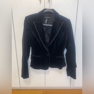 Club Monaco Velvet Blazer